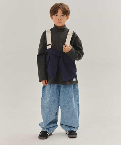 【リンク】 KUDOS 寬鬆版型長褲 10分長度