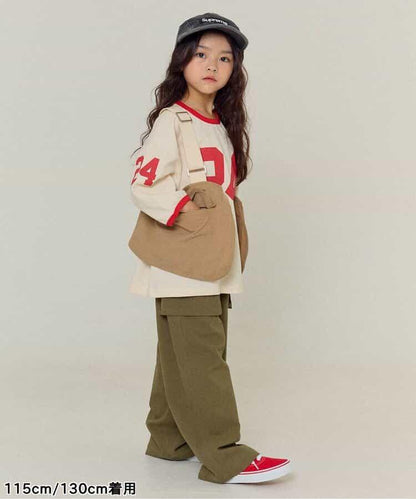 KUDOS拼色數字印花T恤