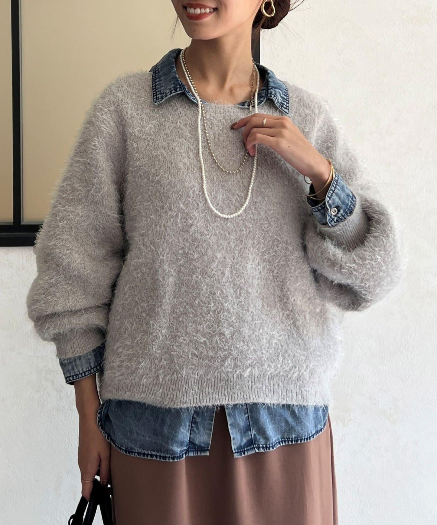 【人氣復刻】長毛針織衫