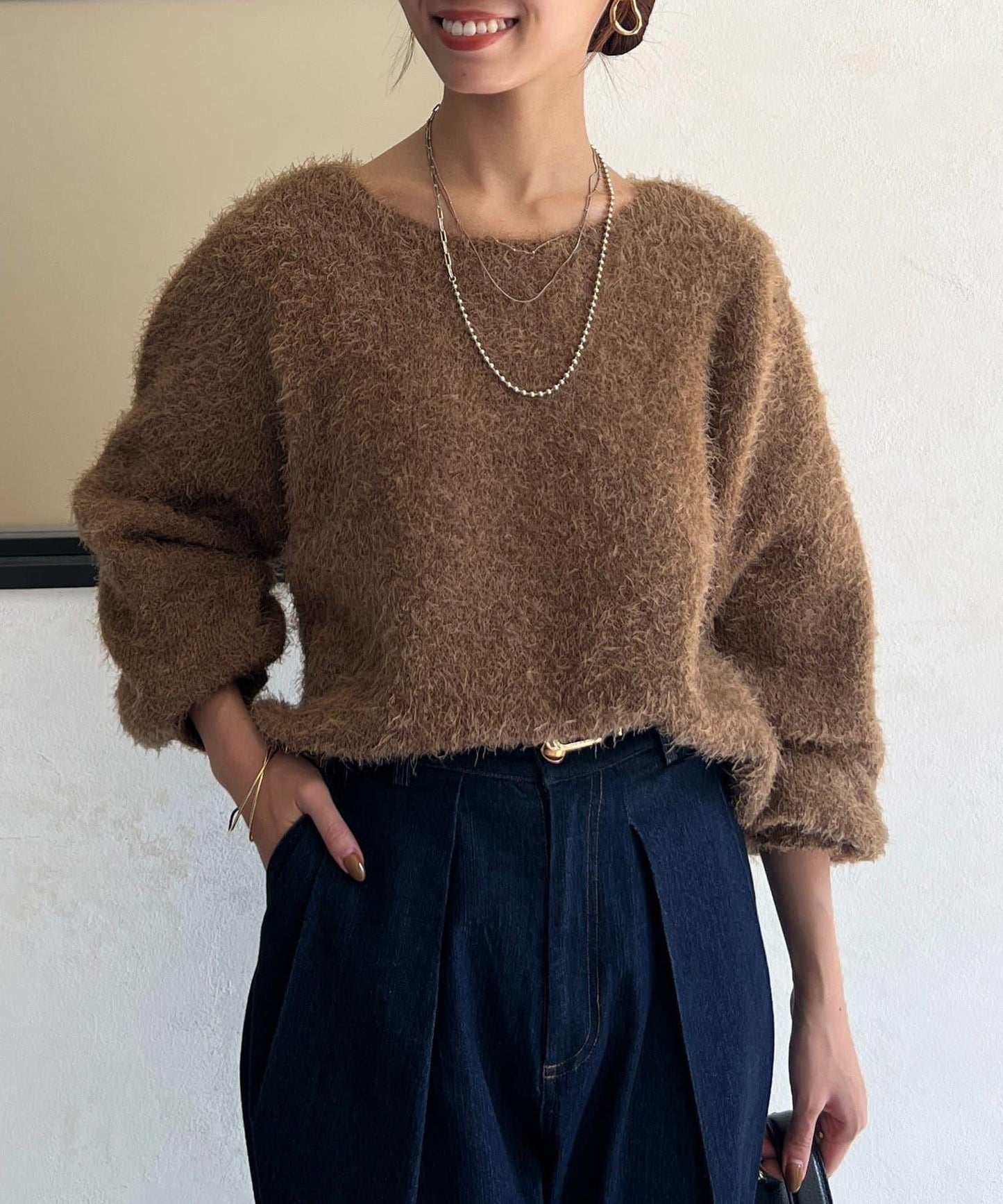 【人氣復刻】長毛針織衫