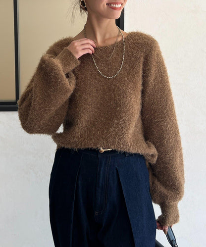 【人氣復刻】長毛針織衫