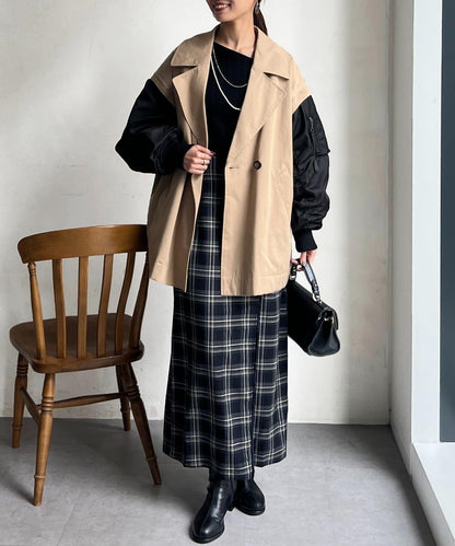 流蘇圍裹風窄裙