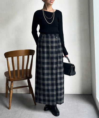 流蘇圍裹風窄裙