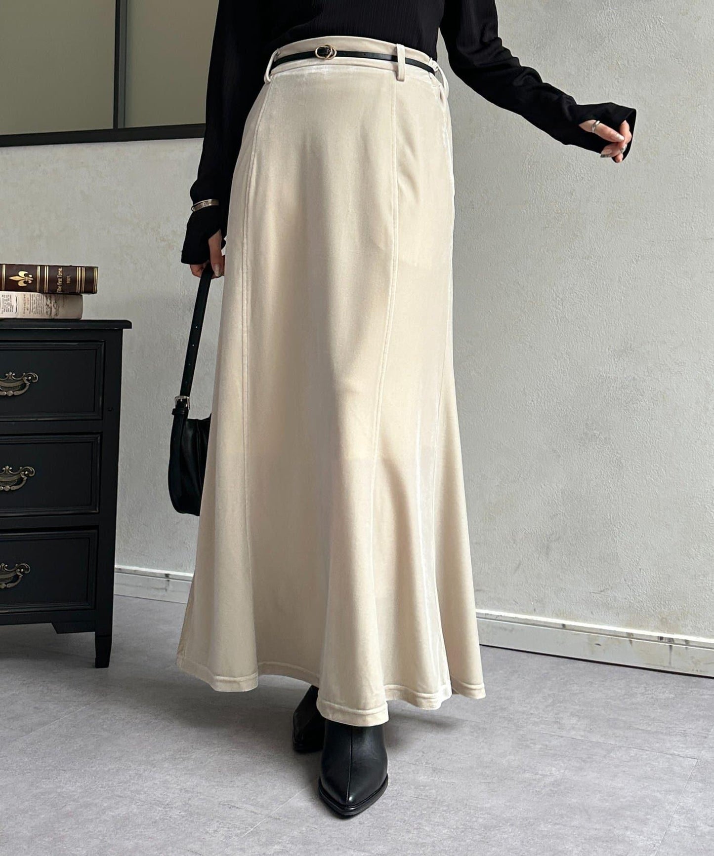 天鵝絨美人魚裙