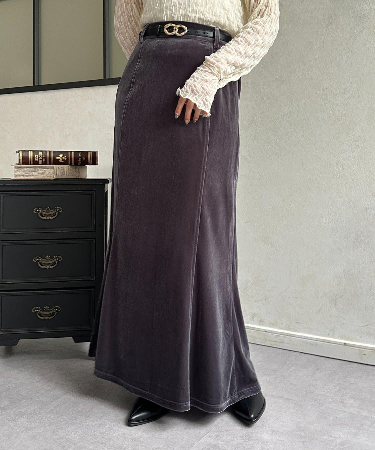 天鵝絨美人魚裙