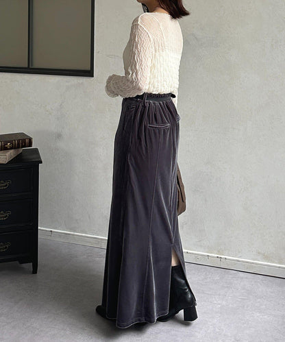 天鵝絨美人魚裙