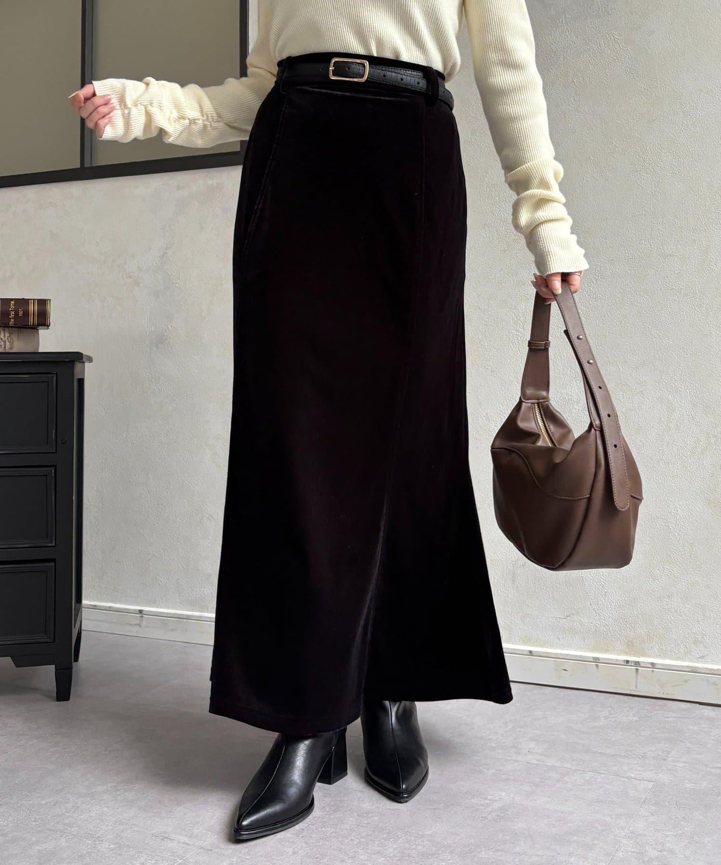 天鵝絨美人魚裙