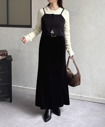 天鵝絨美人魚裙