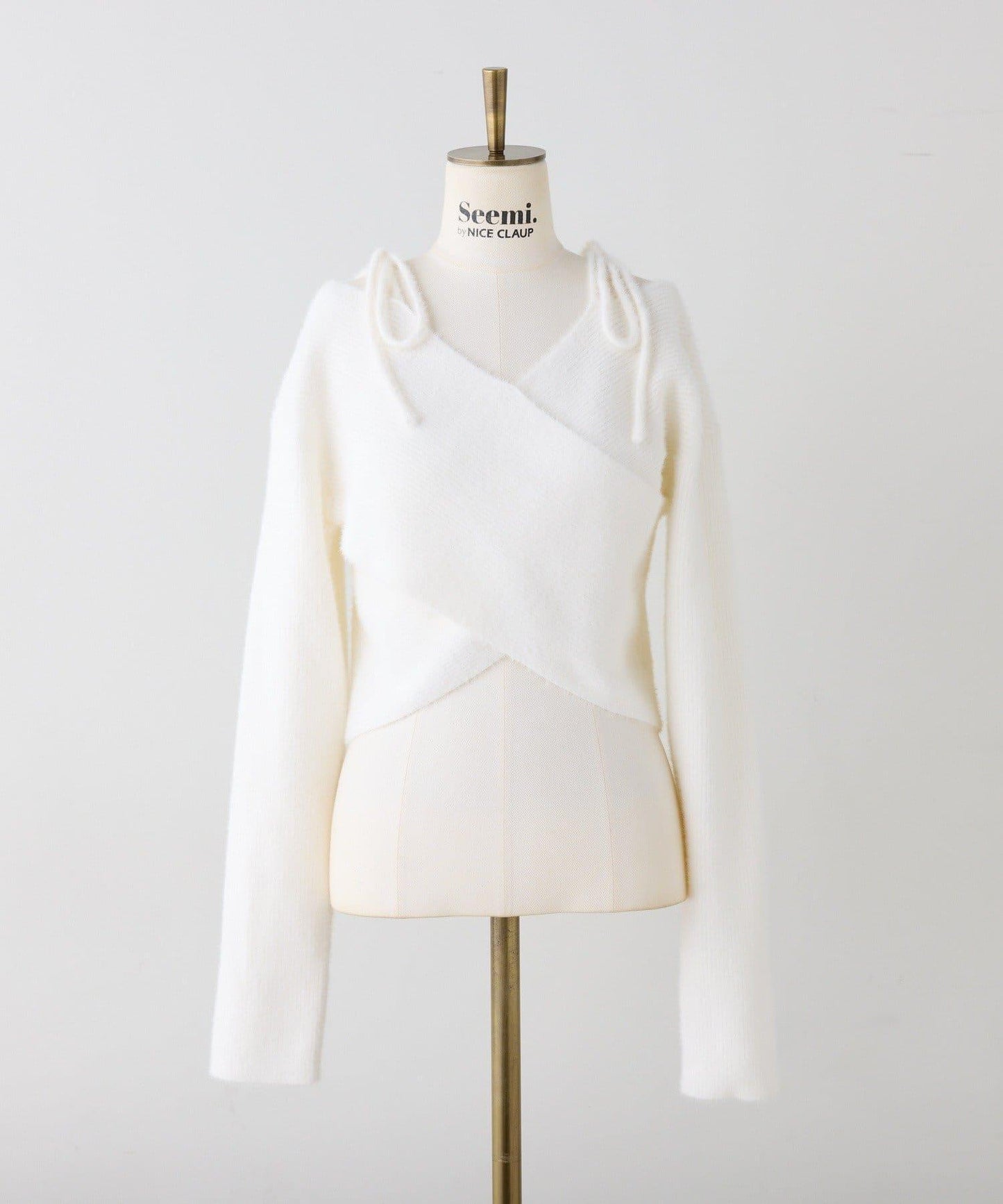 【Seemi.】交叉針織衫