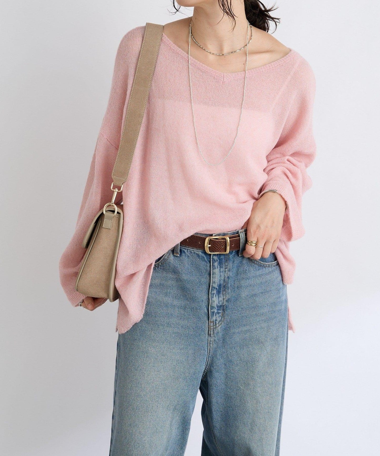 【RIVE DROITE】翻蓋單肩包