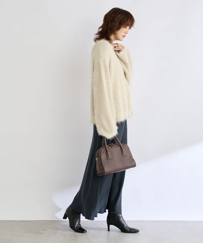 【復刻/前後兩穿】混色羽毛兩穿針織衫