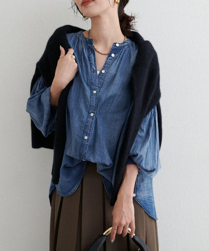 牛仔風多穿法襯衫