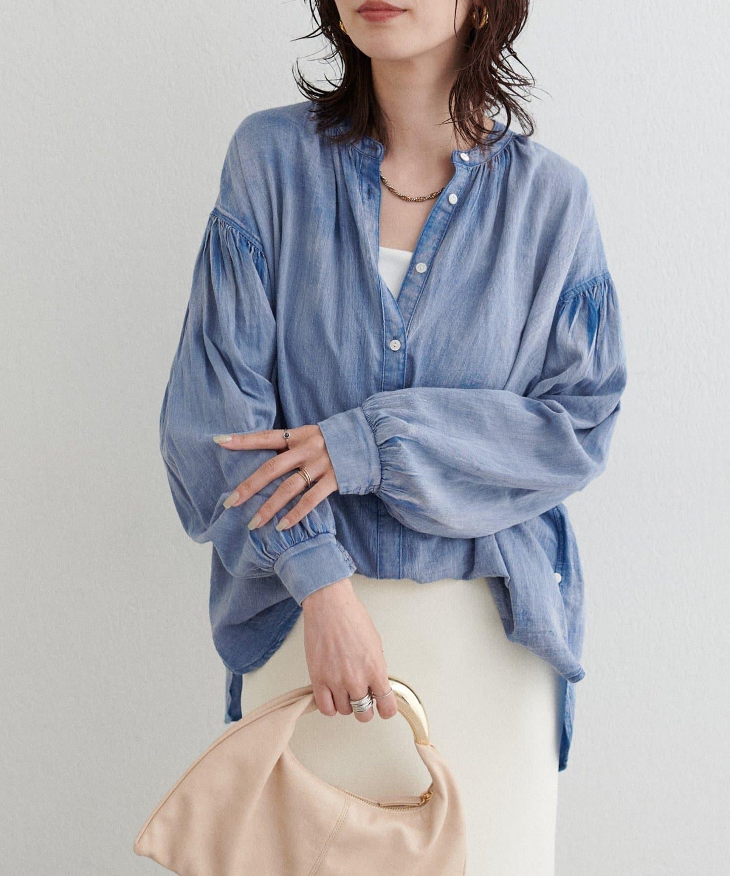 牛仔風多穿法襯衫