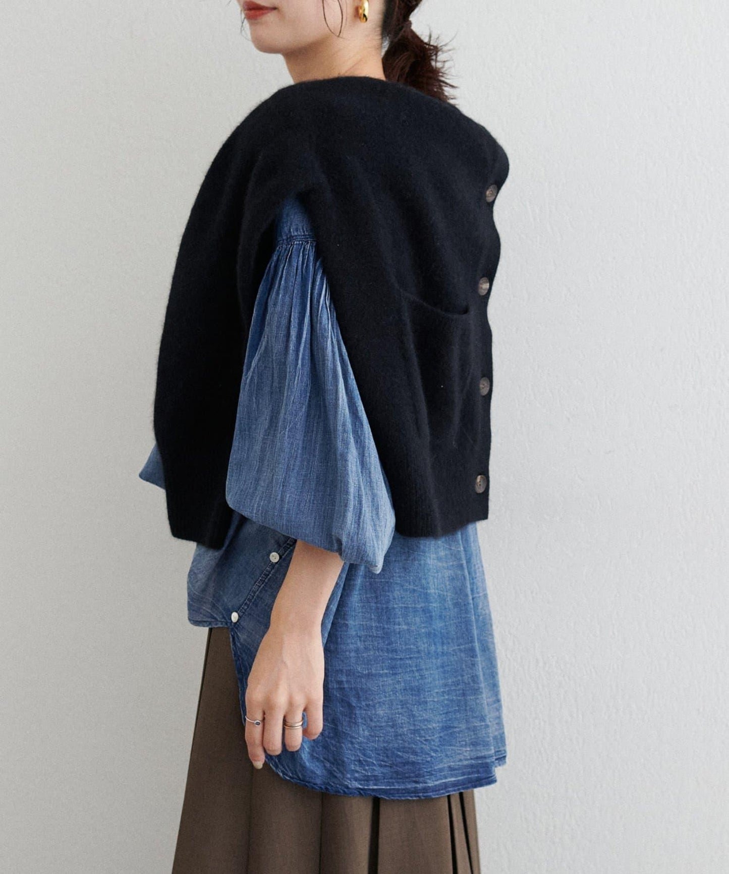 牛仔風多穿法襯衫