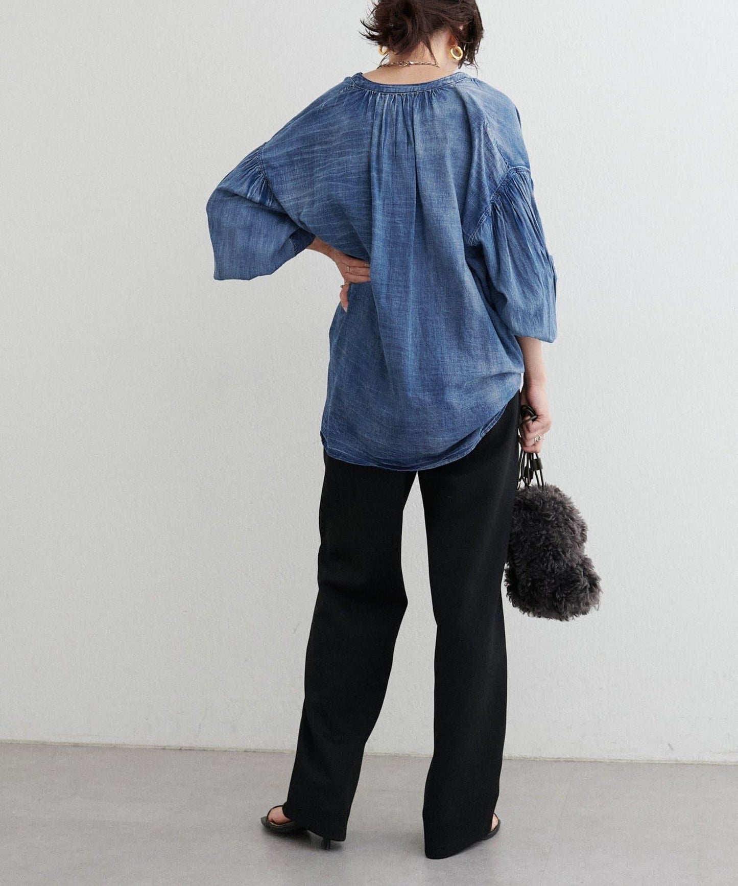 牛仔風多穿法襯衫