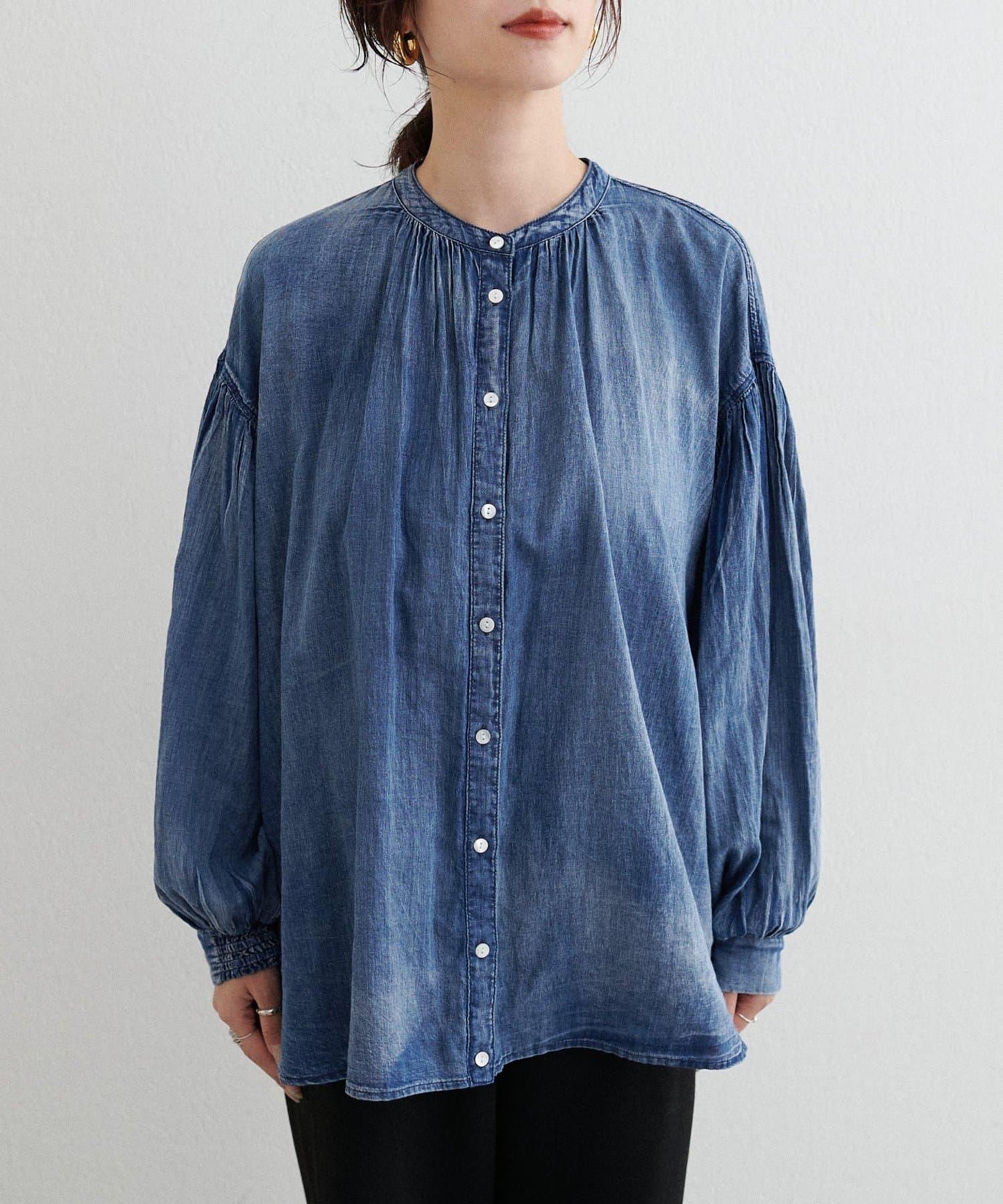 牛仔風多穿法襯衫