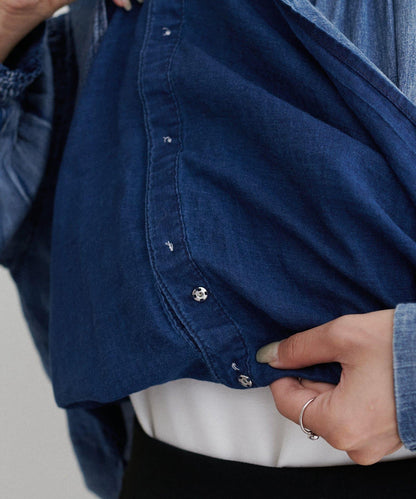 牛仔風多穿法襯衫