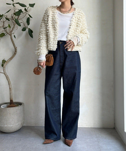 【DouDou】圈圈紗針織夾克