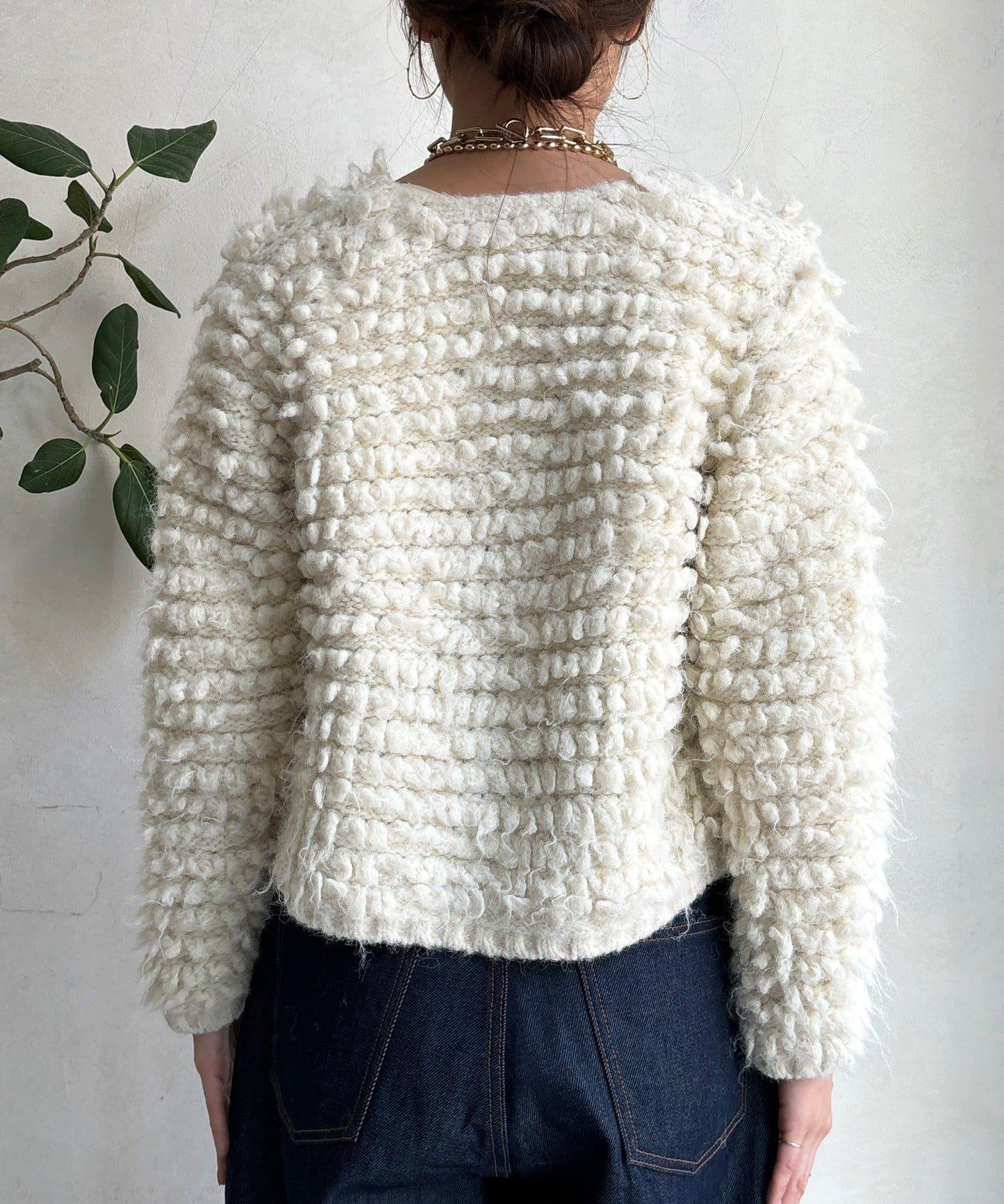 【DouDou】圈圈紗針織夾克