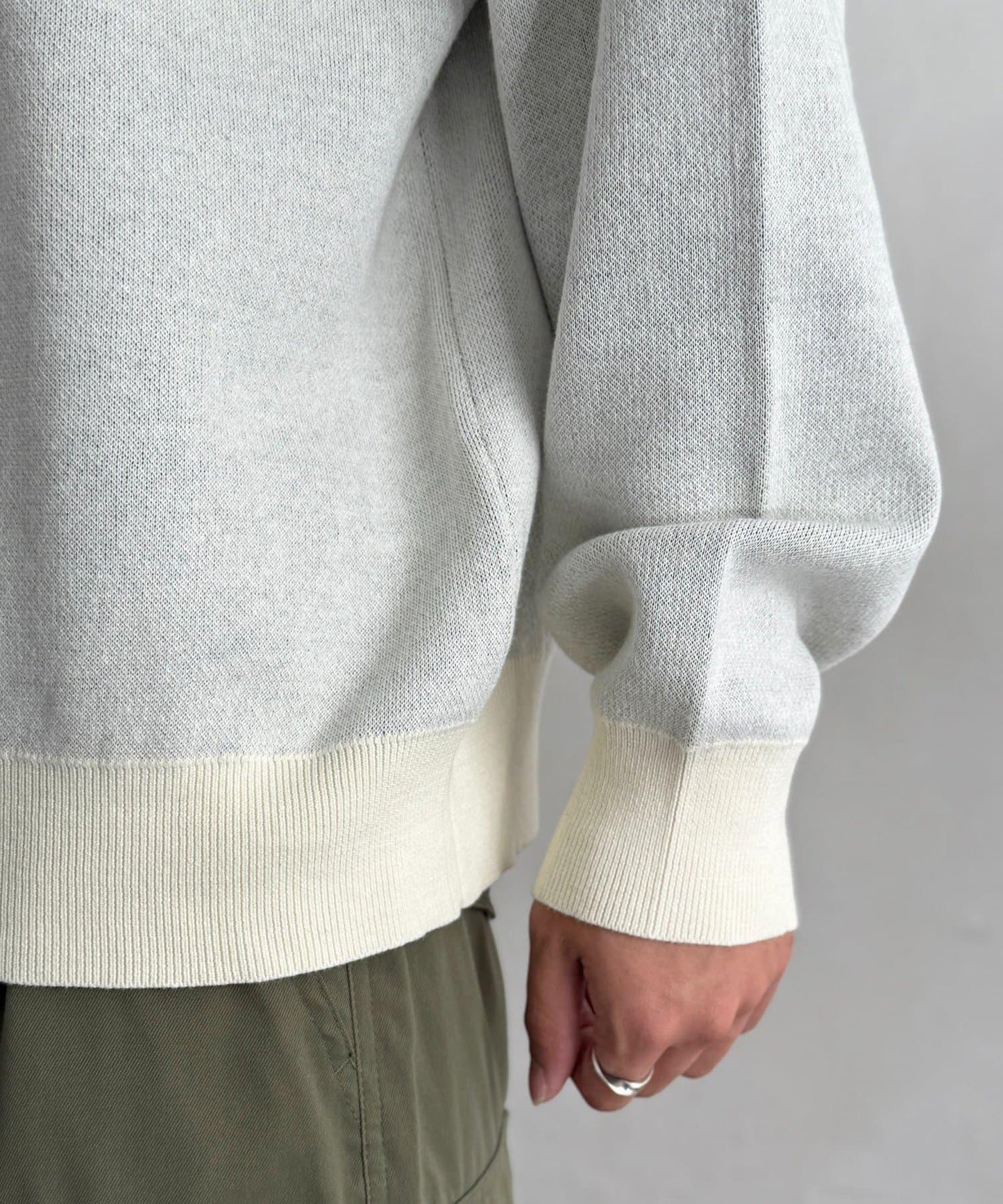 【ANYMAL】吉祥物角色衛衣風針織衫