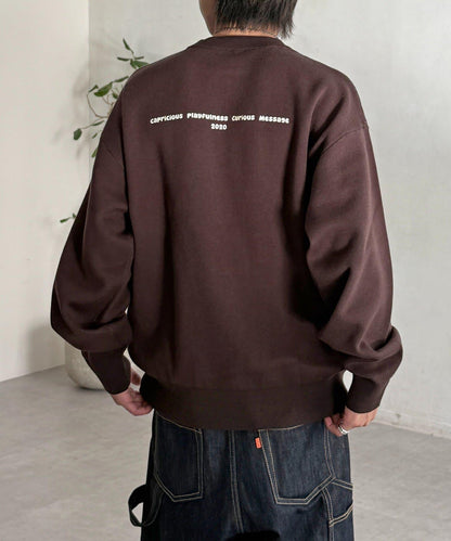 【ANYMAL】吉祥物角色衛衣風針織衫