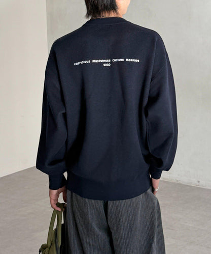 【ANYMAL】吉祥物角色衛衣風針織衫