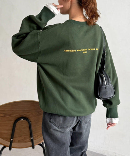 【ANYMAL】吉祥物角色衛衣風針織衫