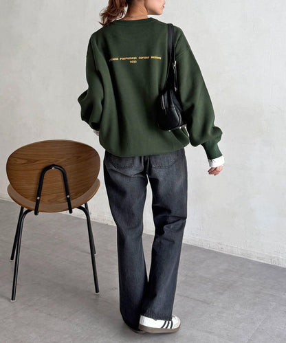 【ANYMAL】吉祥物角色衛衣風針織衫