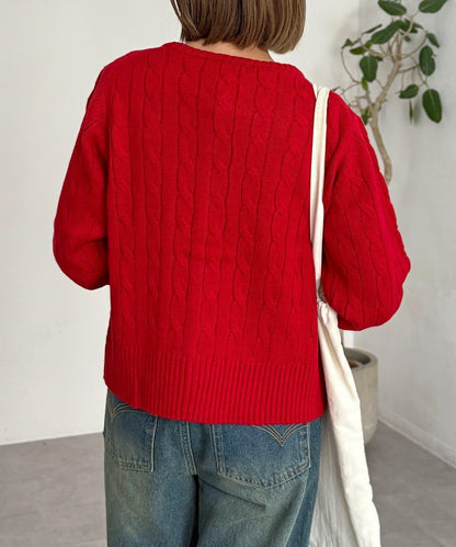 【U.S. POLO ASSN.】麻花針織開衫