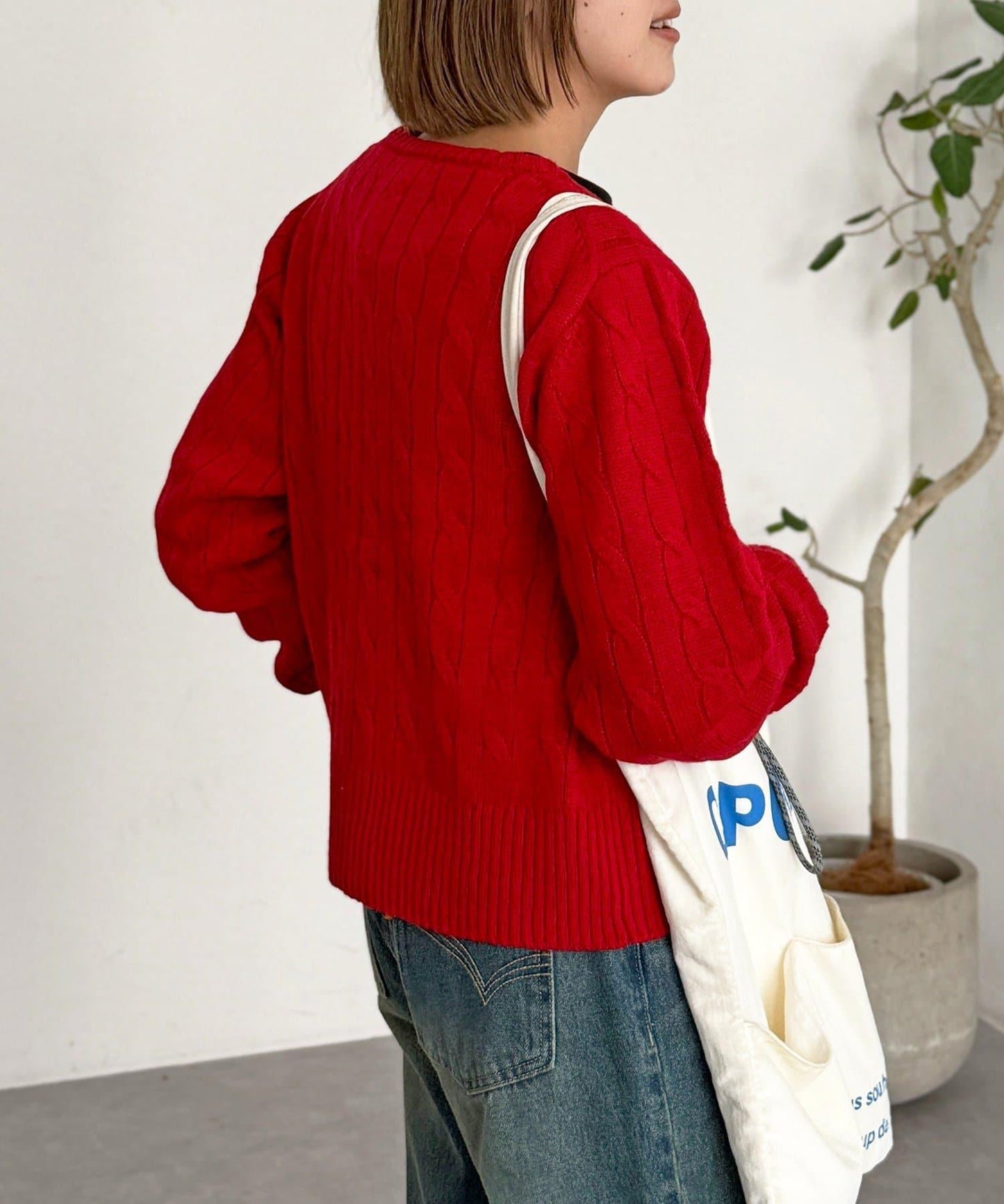 【U.S. POLO ASSN.】麻花針織開衫