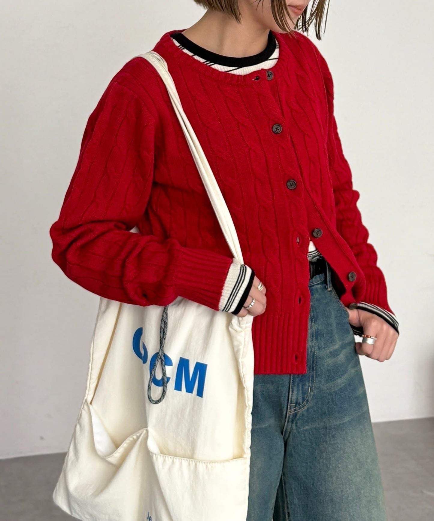 【U.S. POLO ASSN.】麻花針織開衫