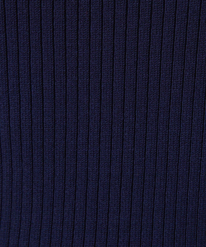 【高級感】深方領羅紋針織衫