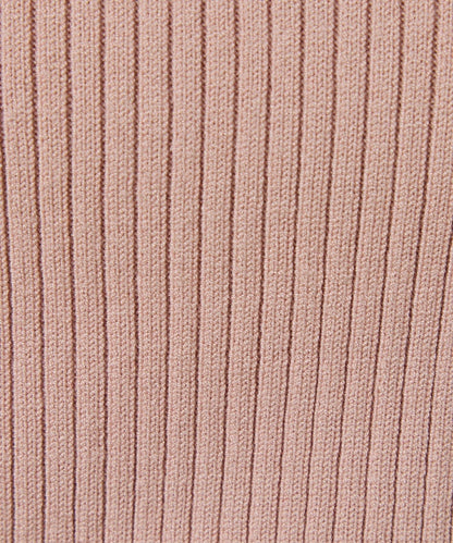 【高級感】深方領羅紋針織衫