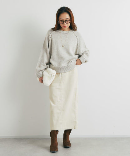 百搭燈芯絨長裙