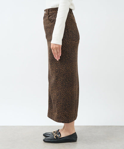 美麗剪影◎麂皮窄裙