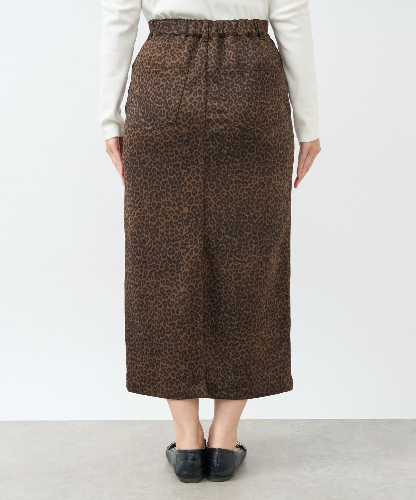 美麗剪影◎麂皮窄裙