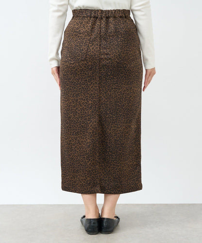 美麗剪影◎麂皮窄裙