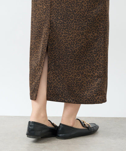 美麗剪影◎麂皮窄裙