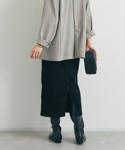 百搭燈芯絨長裙