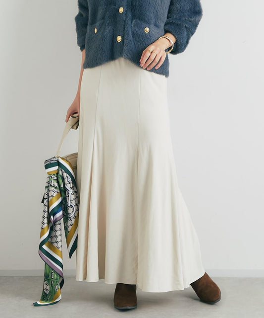 女性優雅版型褶皺美人魚裙