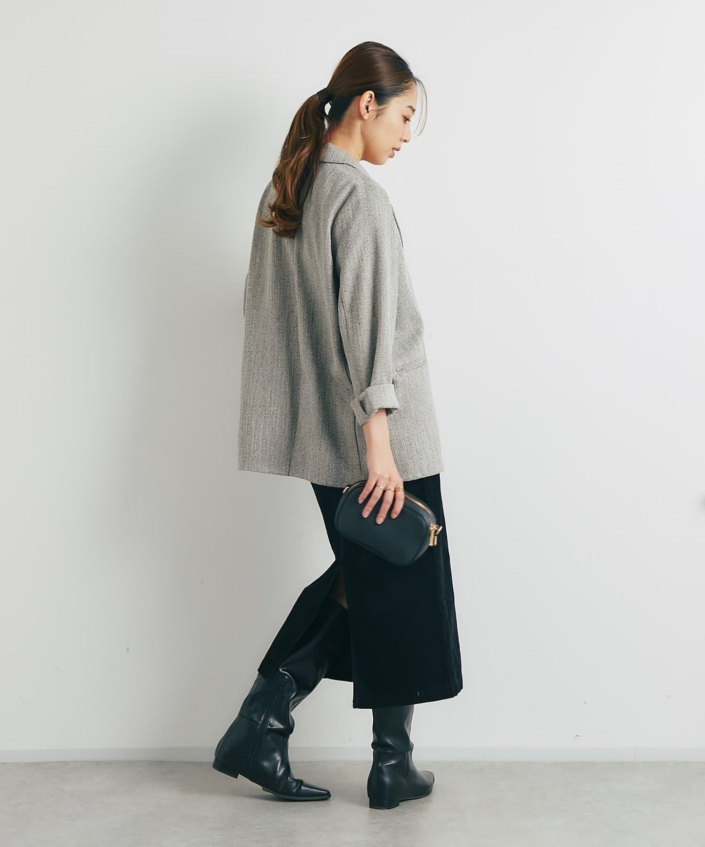 百搭燈芯絨長裙