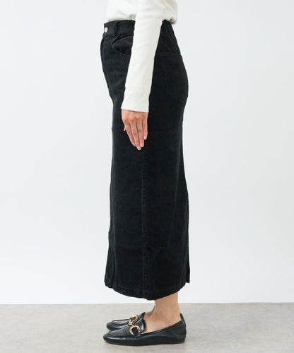 百搭燈芯絨長裙