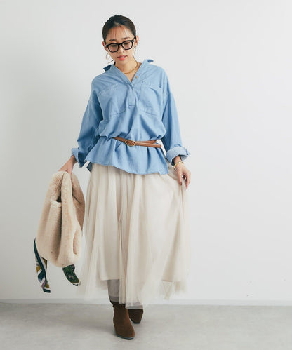 心動飄逸感◎網紗裙