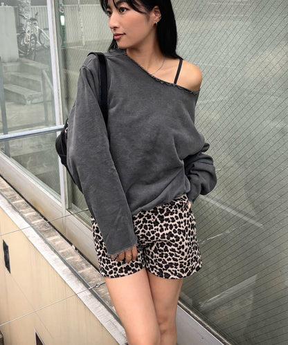 【AW】【EC限定】一字肩衛衣