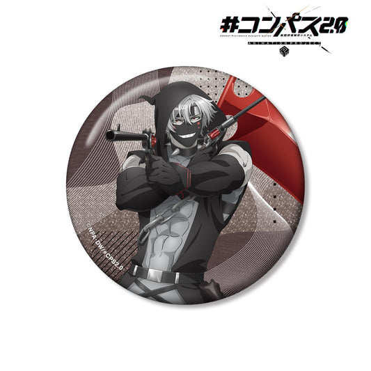 #COMPASS 2.0 戰鬥攝理解析系統 13（Thirteen）75mm亮片徽章