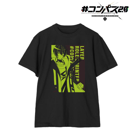 #COMPASS 2.0 戰鬥機理解析系統（尺碼/XXL）零夜 男女同款T恤