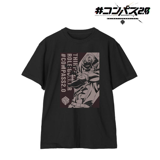 #COMPASS 2.0 戰鬥機理解析系統（尺碼/XXL）13（Thirteen）T恤男女同款