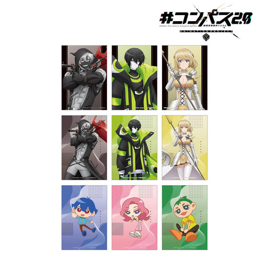 #COMPASS 2.0 戰鬥機理解析系統_隨機寫真卡（單品/全套BOX）【BOX/9包入】
