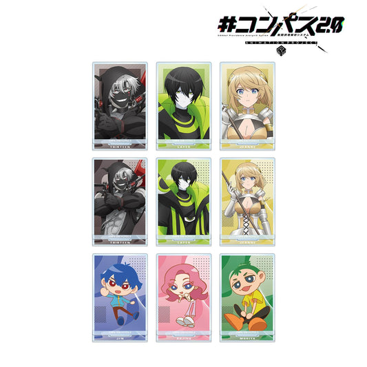 #COMPASS 2.0 戰鬥機理解析系統_隨機亞克力立牌（單品/全套BOX）【BOX/9包入】