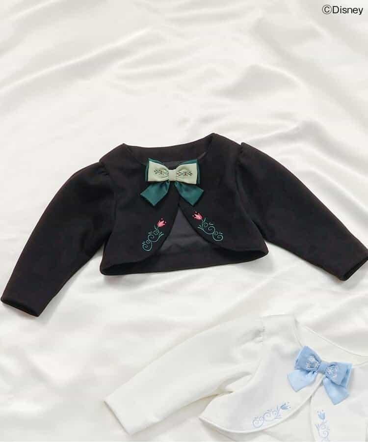 迪士尼角色冰雪奇緣蝴蝶結短外套